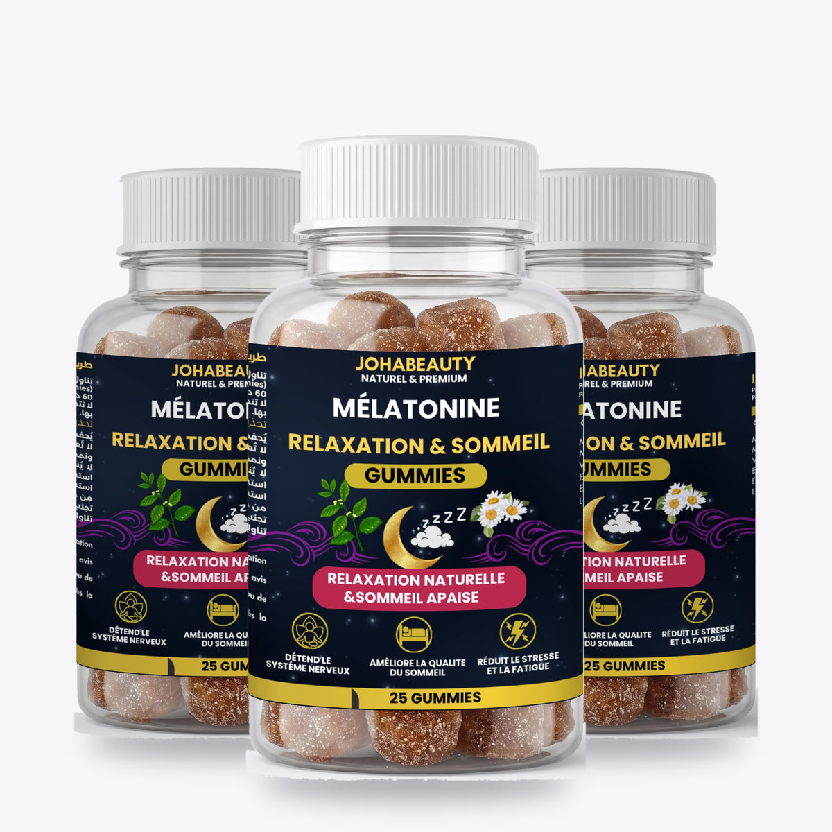 Mélatonine Gummies – Relaxation & Sommeil